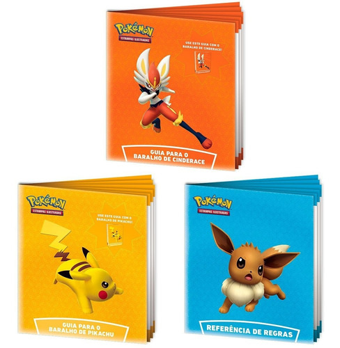 Cartas Pokemon Box Academia De Batalha Copag Português Tcg