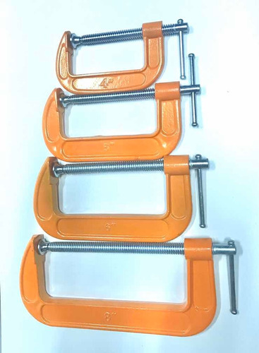 Pack 2 Prensa Tipo C 6 Pulgadas Ferretools Pack 2 Prensa Tipo C 6 Pulgadas Ferretools