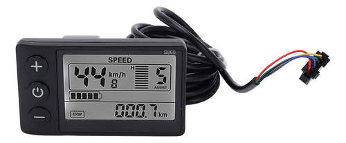Medidor Lcd Con Pantalla De Bicicleta E, Soporte De Pantalla