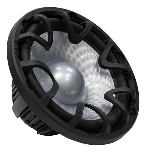 Kit Alto Falante Sub 12 Pol Bobina Dupla 500w 2+2ohms Forte Cor Preto