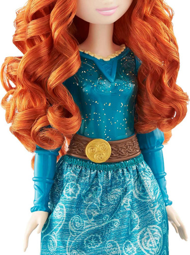 Muñeca De Moda Mattel Disney Princess Mérida Con Aspecto Bri