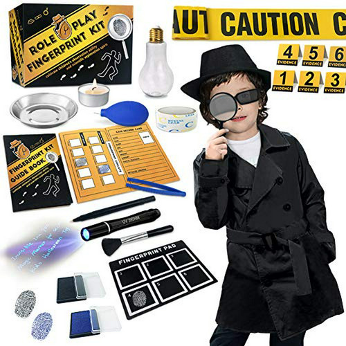 Kit De Espionaje Para Niños Traje De Detective Investigación