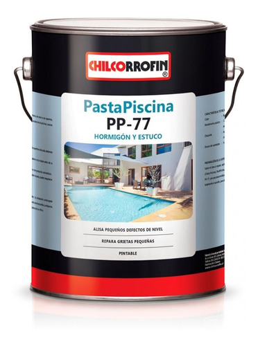 Pasta Piscina Pp-77 Chilcorrofin 7 Kg Celeste Pinturasonline