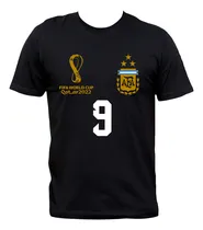 Comprar Remera Negra Julián Álvarez Selección Argentina Qatar 2022
