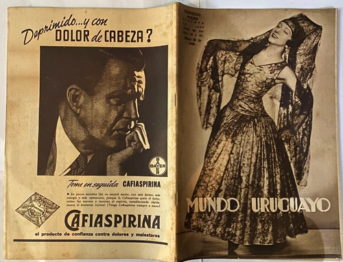 Mundo Uruguayo N°1048, Ansina En El Paneón Nacional,  1939