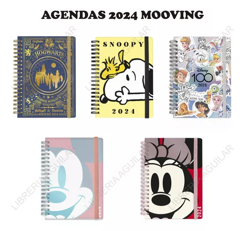 Agenda 2024 Mooving 2 dias por pagina - Minnie Mouse