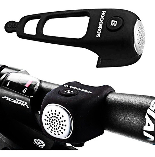 Imagen 2 de 10 de Rockbros Bocina Eléctrica Para Bicicleta