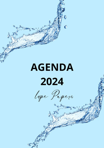 Agenda 2024- V. Mod. Se Entrega 3 Dias Después De Tu Compra