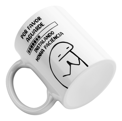 Imagem 5 de 7 de Caneca Flork Meme Engraçado Paciência Kit Chinelo E Bombom