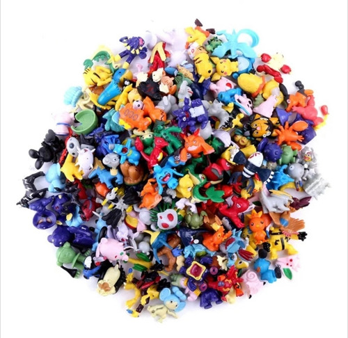 Lote 24 Figuras Pokémon 2 A 3cm + Estuche Al Azar De Regalo
