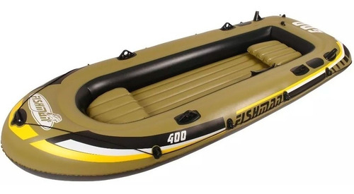 Imagen 2 de 8 de Bote Inflable Gomon Fishman 400 4 Prs Bentancor Outdoor