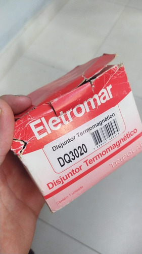 Disjuntor Tripolar Curva B 30a Dq3030 - Eletromar