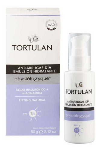 Crema Facial Tortulan Physio Antiarrugas Día X60gr