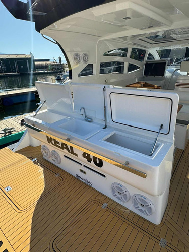 Lancha Real 40 Ht Com 2x Mercruiser Axius 270hp Diesel 2022