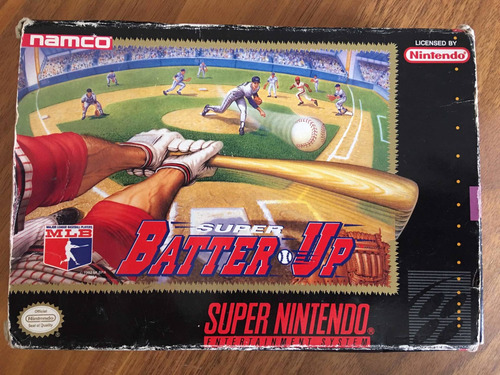 Videojuego Nintendo Snes Super Batter Up Namco 1992 En Caja (Usado)
