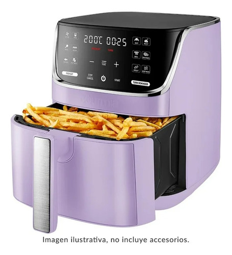 Freidora De Aire Gourmia Gaf734l, Saludable Y Deliciosa Lila