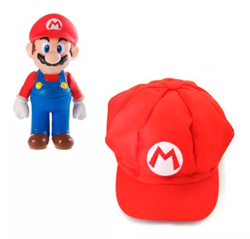  Super Mario Bros Bordado Mario M Patch - Gorra roja para  hombre, Rojo - : Ropa, Zapatos y Joyería