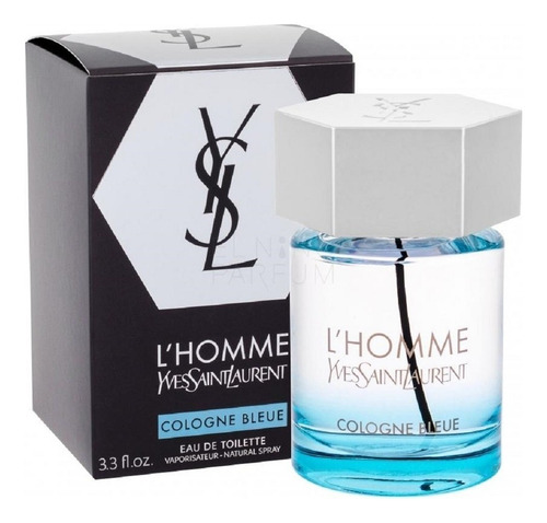 Yves Saint Lauren L Homme Cologne Bleue Casual Eau De Toilette 100 ml Para Hombre