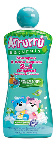 Shampoo Bano Liq 2en1 400 Ml Azul Para E - mL a $62