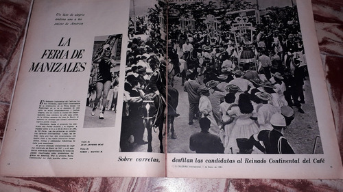 Revista Antigua O Cruzeiro En Español Nº1 Año 5 1961 (Usado)