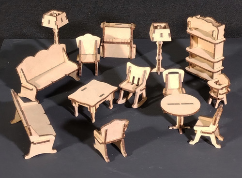 Set 60 Muebles Lol