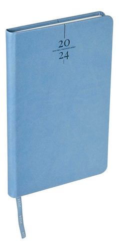Agenda 2024 Mini Diseño Lujo Original, Curpiel Color