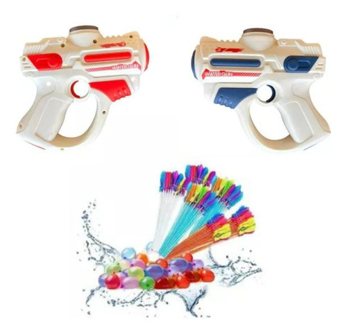 Pistolas De Agua Automática De Alta Presión + Globos Regalo