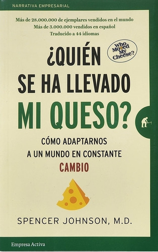 Quien Se Ha Llevado Mi Queso? Ed. 20 Aniversario  Arg  - Spe