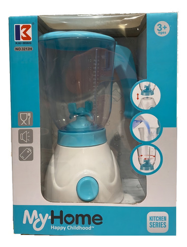 Blender With Sound Game Boys Girls Color Céu Azul e Branco