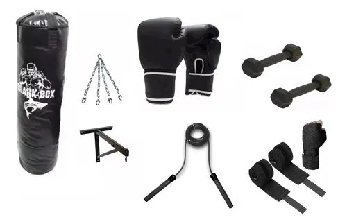 Bolsa de boxeo y guantes usada new arrivals
