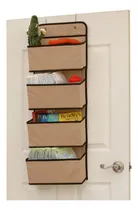 Comprar Organizador Para Colgar En Pared O Puerta 4 Bolsillos Beige