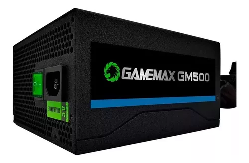 Fonte Gamemax 500W 80 Plus Bronze - GMX GM500 O&M