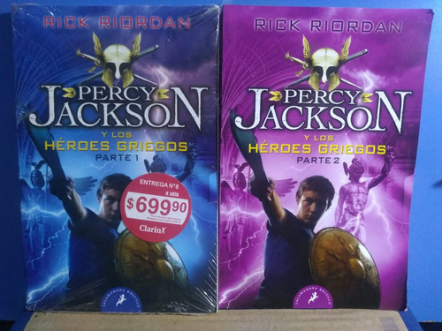 Percy Jackson Y Los Dioses Griegos Parte 1 Y2 Rick Riordan