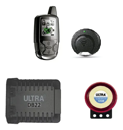 Alarma Ultra Db22 Doble Via Proximidad