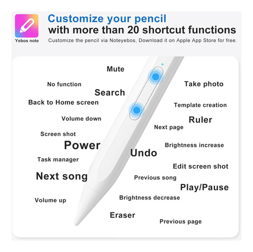 Yebos - Lápiz Capacitivo Personalizable Para iPad