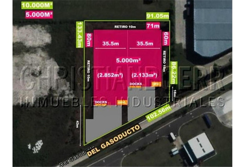 Imagen 2 de 10 de 2300 A 5.000m² Parque Ind Pilar - Docks De Carga, Sprinklers
