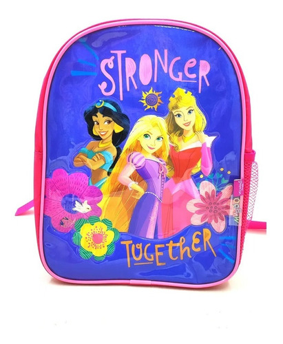 Mochila 12'' Princess Stronger Con Carro (3906)