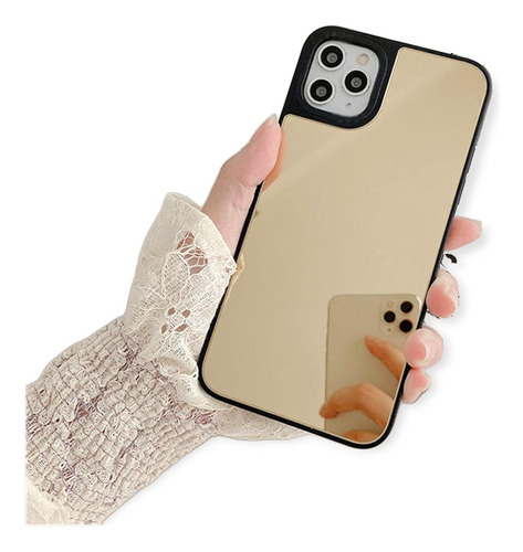 Funda Espejo Premium Gruesa Para iPhone X/xs+ Mica Protector