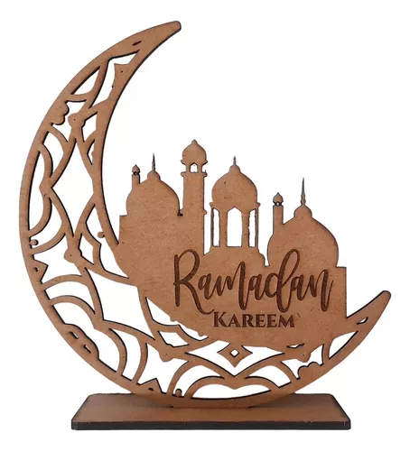 Ramadan Decoracion Mdf Eid Mubarak Kareem Personalizados