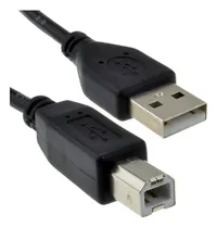 Comprar Cable Usb 2.0 A\u002Fb 1.5 Metros Impresora Scanner Con Filtro Color Negro