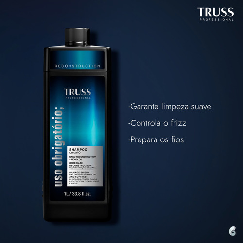 Truss Uso Obrigatório Reconstruction Refil - Shampoo 1l