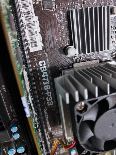 Kit Placa-mãe Mini Atx + Intel Cel Core Ddr3 1333 + Cooler