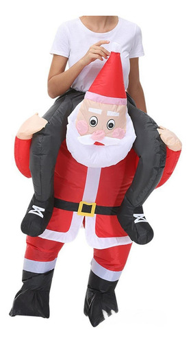 2 Disfraz Inflable De Papá Noel For Usar En Fiestas De