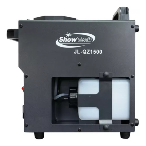Máquina De Fumaça Up Dmx 1500w C/leds Rgb 220v + Cor Preto