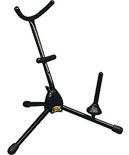 Hamilton Alto / Tenor Sax Stand, Negro, Incluye Clavija De F