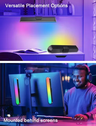 Zuukoo Light Smart Led Light Bar, Rgb Con 19 Modos Dinamicos