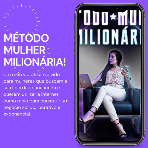 Imagem 1 de 2 de Método Mulher Milionária + Meu Bônus Mentoria