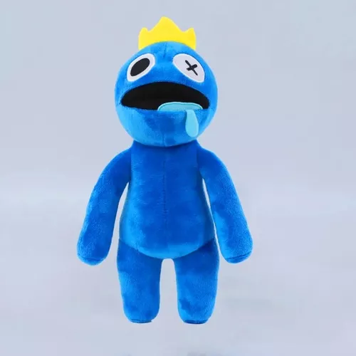 Brinquedo de Pelúcia Personagens Roblox Rainbow Friends com Azul