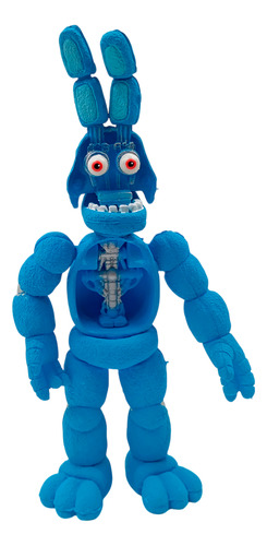 Figura Bunny Azul Five Night's At Freddys Luz Accesorios