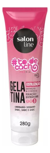 Salon Line Gelatina Fijación Fuerte + Extra Fuerte 280g